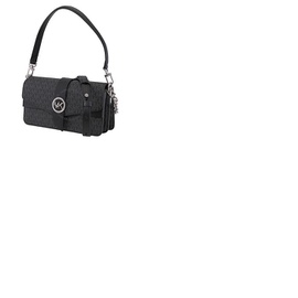 Michael Kors Black Medium Greenwich Convertible Shoulder Bag 30H1SGRL6V-001