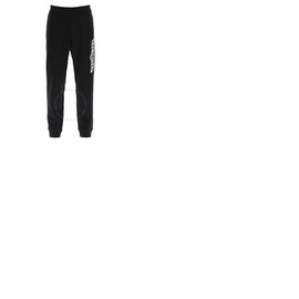 베르사체 Versace Mens Black Greca Cotton Sweatpants 1004170 1A02861 1B000