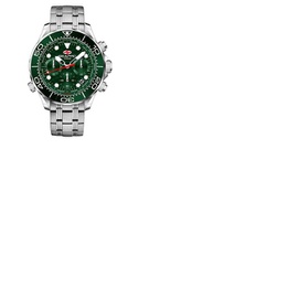 Seapro Mondial Timer Chronograph Quartz Green Dial Mens Watch SP0155
