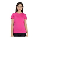 몽클레어 Moncler Ladies Pastel Pink Logo Patch Short-sleeve T-shirt G20938C00023-829ET-53B