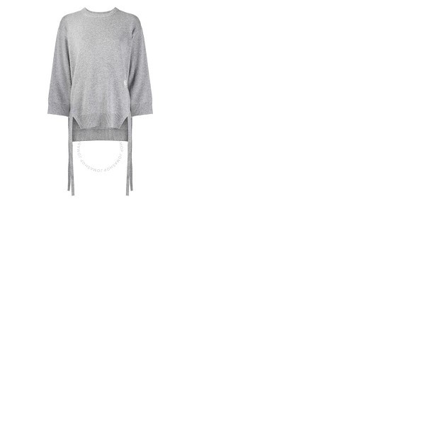 끌로에 Chloe Grey Wide Cut Cashmere Sweater CHC20SMP5650001J