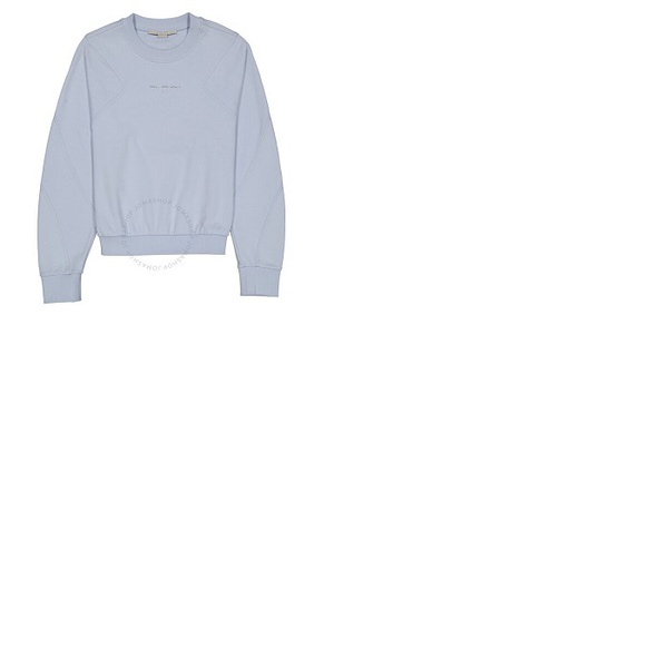 스텔라 맥카트니 스텔라 맥카트니 Stella Mccartney Ladies Logo Print Cotton Sweatshirt 604200 SPW32-4858