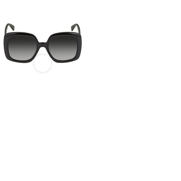 구찌 구찌 Gucci Grey Gradient Square Ladies Sunglasses GG0713S 006 55