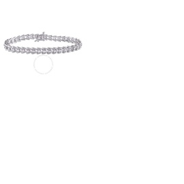 A모우 MOUR 2 CT TW Diamond Tennis Bracelet In Sterling Silver JMS005214