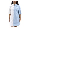 Mm6 메종 마르지엘라 Mm6 메종마르지엘라 Maison Margiela Mm6 Ladies Cotton-poplin Spliced Shirt Dress S32CU0133-STN943-961