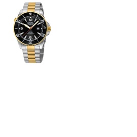 Gevril Canal Street Automatic Black Dial Mens Watch 46602B