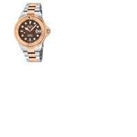 Gevril Wall Street Automatic Brown Dial Mens Watch 4753B
