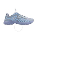 아크네 스튜디오 Acne Studios Mens Dusty Blue Lace-Up N3W Net Sneakers BD0185
