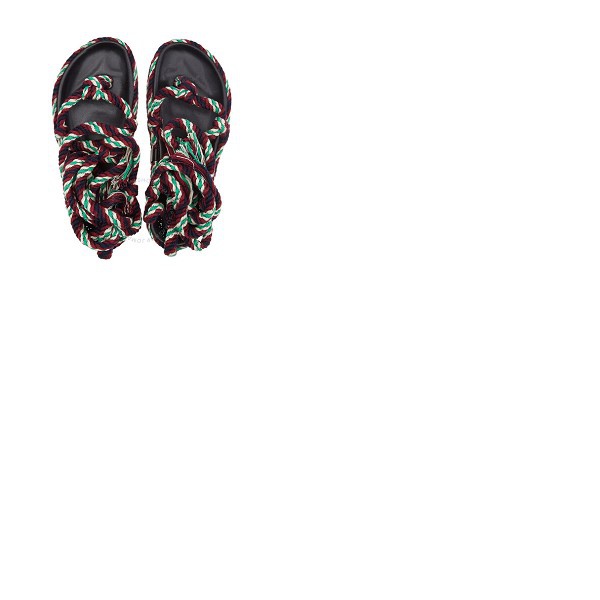이자벨마랑 이자벨마랑 Isabel Marant Ladies Erol Stripe Rope Cotton Sandals PSD0727-P014S