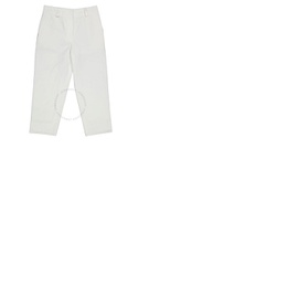 몽클레어 Moncler Ladies Natural Cotton Gabardine Cropped Trousers G10932A71700-V0064-034