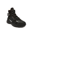 Buscemi Mens Black Kombat High-Top Sneakers BCW22707 999