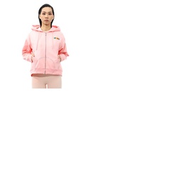 모스키노 Moschino Pink Cotton Logo Zip Hoodie A 1720 526 0242