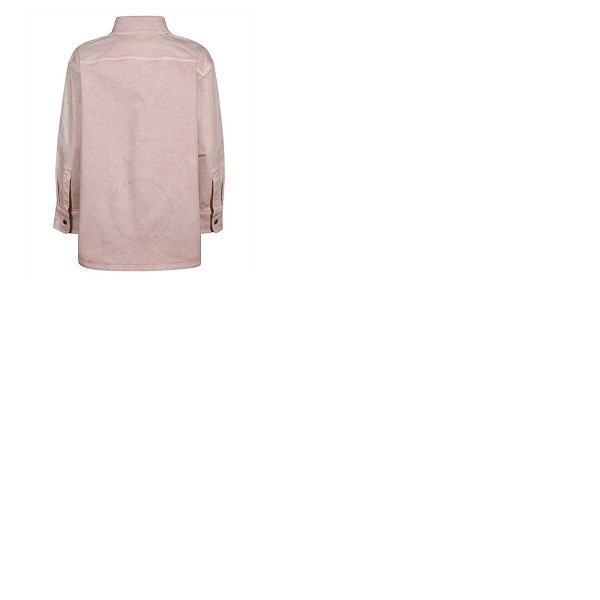 스텔라 맥카트니 스텔라 맥카트니 Stella Mccartney Ladies Pale Pink Logo-Plaque Denim Jacket 602921 SOH59-8061