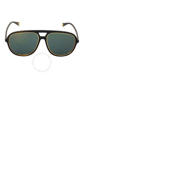 구찌 구찌 Gucci Green Pilot Ladies Sunglasses GG1077S 002 57