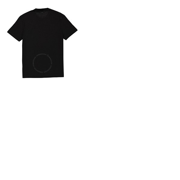 베르사체 베르사체 Versace Mens Black Barocco Silhouette T-Shirt 1006982-1A04960-1B000