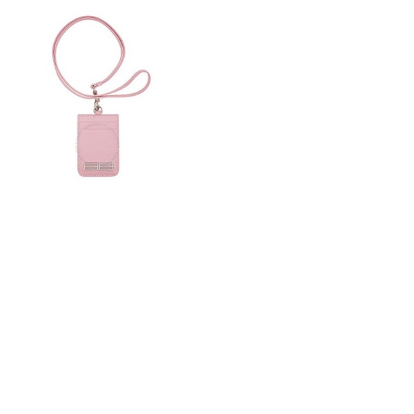 발렌시아가 발렌시아가 Balenciaga Candy Pink Gossip Card Holder With Strap 674849 2101Q 5906