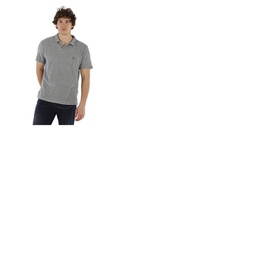 폴로 랄프 로렌 Polo Ralph Lauren Grey Custom Slim-fit Short Sleeve Terry Polo Shirt 710835786005