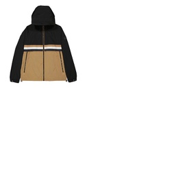휴고 Hugo Boss Mens Chump Icon Stripe Hood Jacket 50464306-002