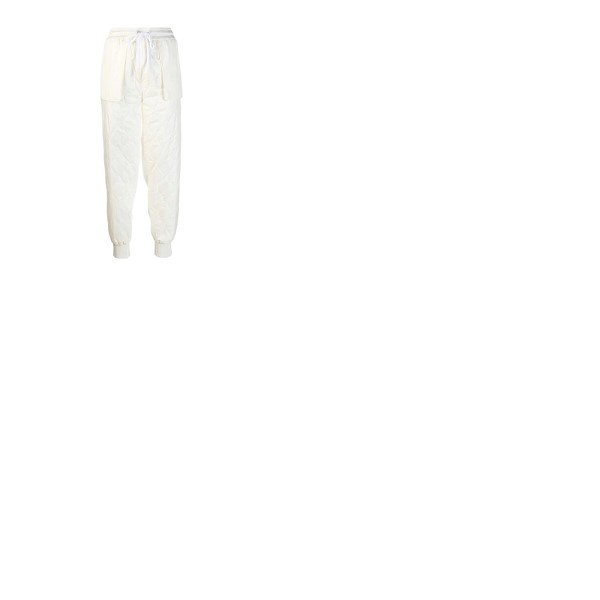 몽클레어 몽클레어 Moncler Ladies White Quilted Track Pants E10931650480-54A60-034