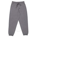 몽클레어 Moncler Ladies Medium Grey Wool And Cashmere Knitted Track Pants H10939L00003-M1550-988