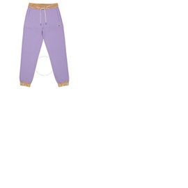 몽클레어 Moncler Ladies Purple Cotton Logo Sweatpants H10938H00011-809LC-605