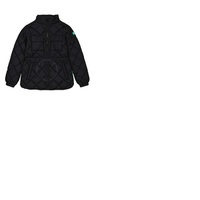 Save The Duck Ladies Black Eris Quilted Jacket D40633W-RECY15-10000