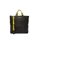 오프화이트 Off-White Black Logo-Print Tote Bag OMNA174F22FAB0011001