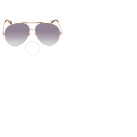 Chloe Blue Pilot Ladies Sunglasses CH0113S 001 62