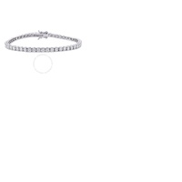 A모우 MOUR 5 1/10 CT DEW Created Moissanite Tennis Bracelet In Sterling Silver JMS007254