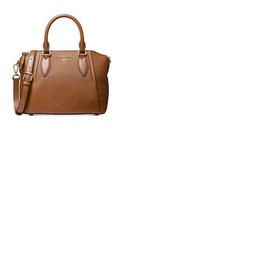 Michael Kors Ladies Sienna Medium Pebbled Leather Satchel - Luggage 30F1G4SM2L 230