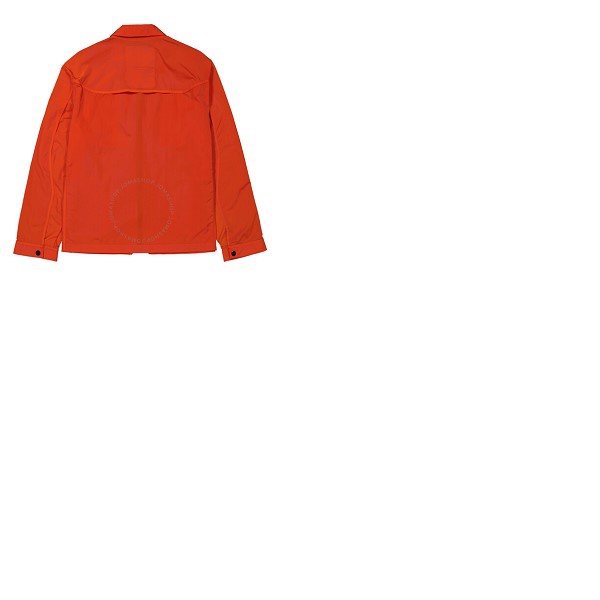  A Cold Wall Rich Orange Pocket-Detail Utility Shirt Jacket ACWMO101