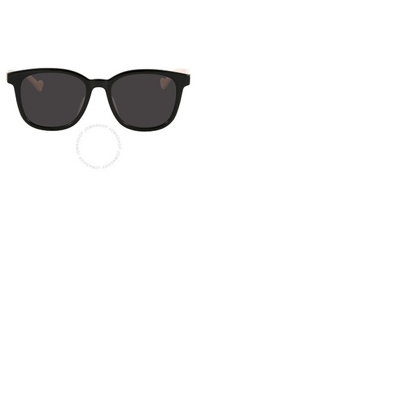 구찌 구찌 Gucci Black Square Ladies Sunglasses GG1001SK 003 55
