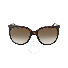 레이밴 Ray-Ban Cats 1000 Light Brown Gradient Cat Eye Ladies Sunglasses RB4126 710/51 57