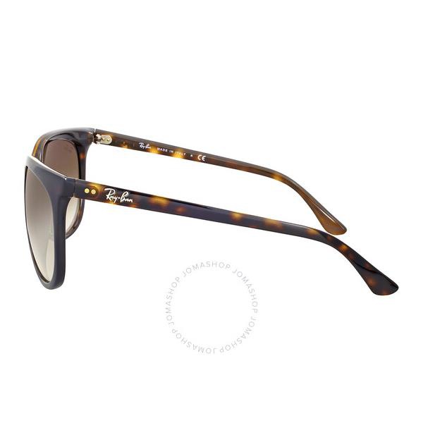  레이밴 Ray-Ban Cats 1000 Light Brown Gradient Cat Eye Ladies Sunglasses RB4126 710/51 57