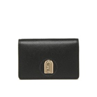 Furla Ladies 1927 Black Leather Business Card Case 1056422-PDA3-ARE-O60