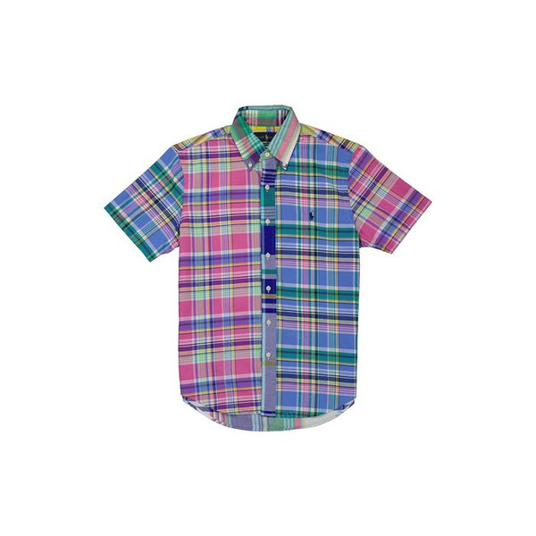폴로랄프로렌 폴로 랄프 로렌 Polo Ralph Lauren Mens Multi Funmix Striped Oxford Shirt 710867317001