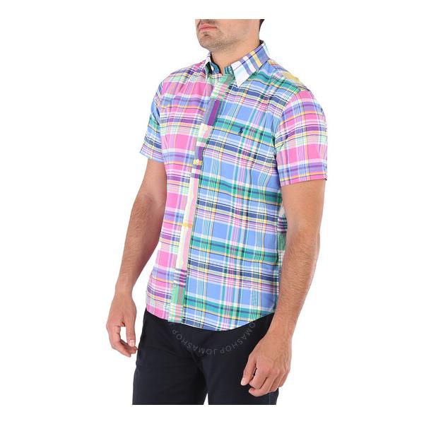 폴로랄프로렌 폴로 랄프 로렌 Polo Ralph Lauren Mens Multi Funmix Striped Oxford Shirt 710867317001