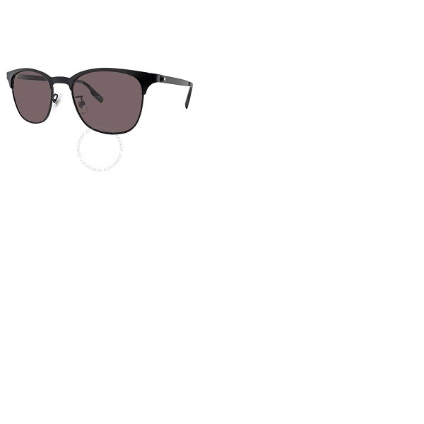  몽블랑 Grey Square Mens Sunglasses MB0183S 001 53