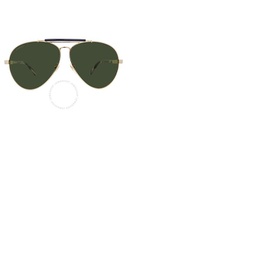 구찌 Gucci Green Pilot Mens Sunglasses GG1287S 003 61