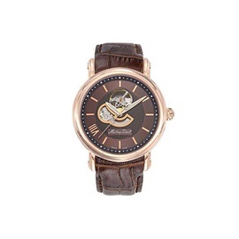 Mathey-Tissot Skeleton Automatic Brown Dial Mens Watch H7053PM