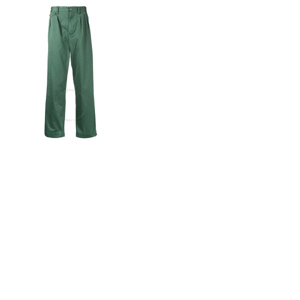 폴로랄프로렌 폴로 랄프 로렌 Polo Ralph Lauren Mens Green Pleated Cotton Chinos 710850209005