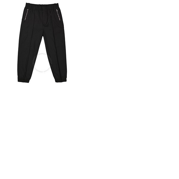  Emporio Armani Mens Black Technical Twill Trousers 3L1P74-1NBGZ-0999