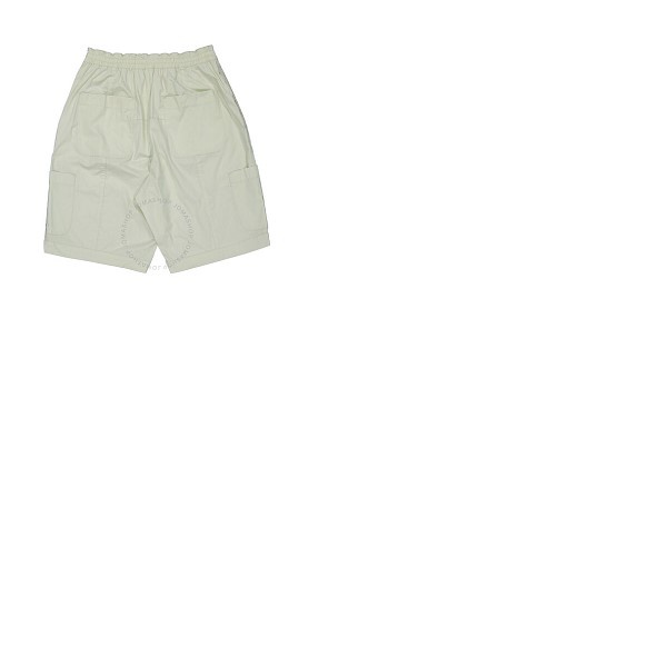  앰부쉬 Ambush Mens Green Lily Green Drawstring Cotton Bermuda Shorts BMCB007S22FAB001-5050