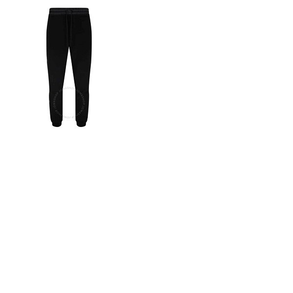 몽클레어 몽클레어 Moncler Mens Black Logo Side Band Track Pants G20918H00007-809KR-999