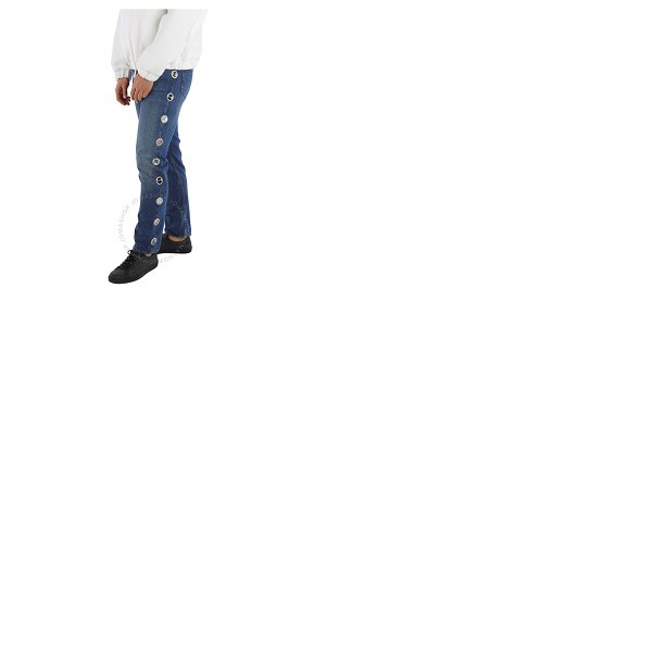 버버리 버버리 Burberry Vintage Blue Straight Leg Cotton Denim Jeans 4559060