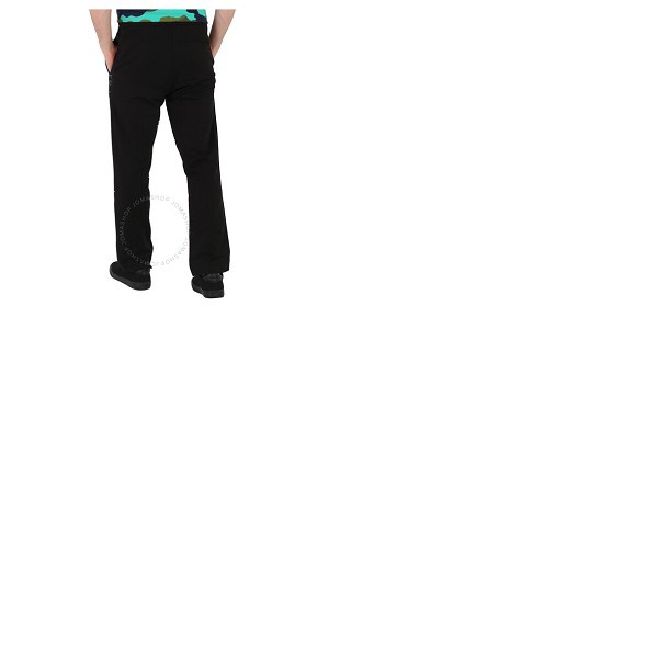 몽클레어 몽클레어 Moncler Mens Black Logo-Print Track Pants H10918H00014-809KR-999