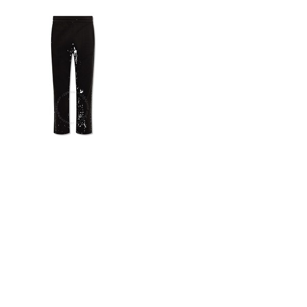 몽클레어 몽클레어 Moncler Mens Black Logo-Print Track Pants H10918H00014-809KR-999