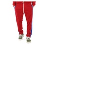 몽클레어 Moncler Mens Dark Red Striped Drawstring Sweatpants H10918H00006-899A0-480