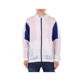 라코스테 Lacoste Mens Colorblock Sport Packable Nylon Windbreaker Jacket BH0869-GHT