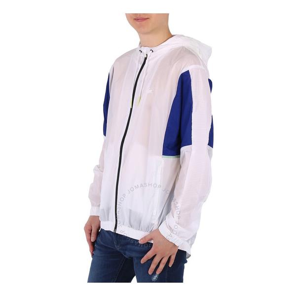 라코스테 라코스테 Lacoste Mens Colorblock Sport Packable Nylon Windbreaker Jacket BH0869-GHT